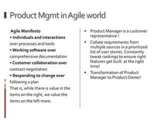 Software Product Management in Web 2.0