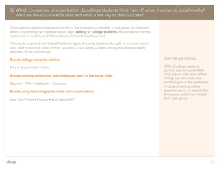 Social Media-Q&A, tutorial, best practices, etc