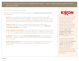 Social Media-Q&A, tutorial, best practices, etc