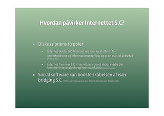 Social Kapital I Organisationer