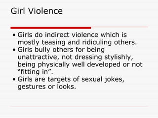 2008 Southern Sociological Society Meeting "Race Differences in Girl Violence: The Importance of School Success"