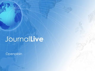 Journal Live Openplain 