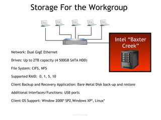 Cfi Network Storage Storage Technology Overview | PPT