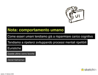 Strutture e interfacce adattative