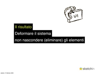 Strutture e interfacce adattative