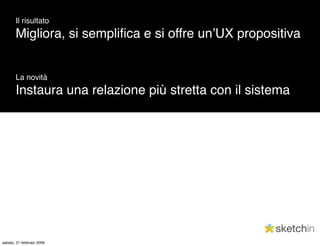 Strutture e interfacce adattative