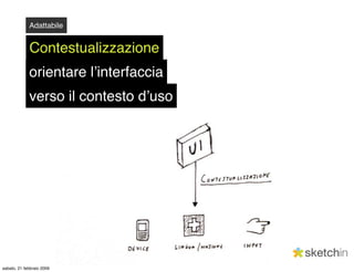 Strutture e interfacce adattative