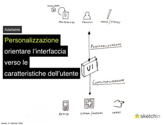 Strutture e interfacce adattative