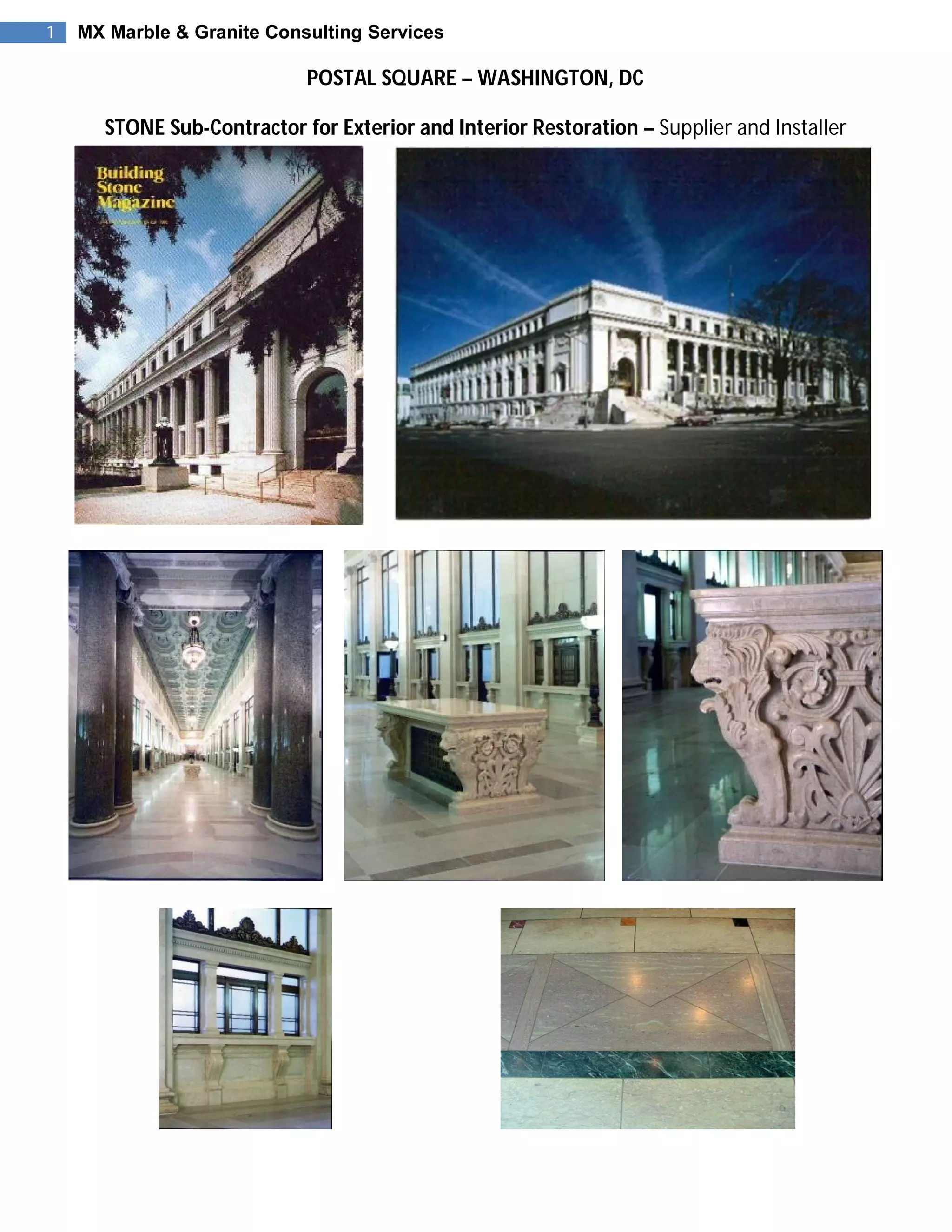 Sub Contracting Projects Pictures