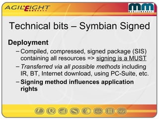 Symbian Based Mobile Software Development