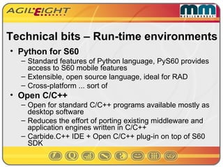 Symbian Based Mobile Software Development