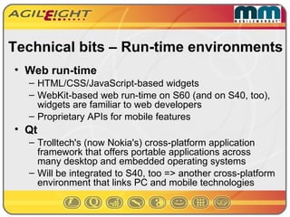 Symbian Based Mobile Software Development