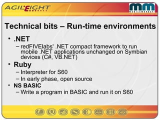 Symbian Based Mobile Software Development