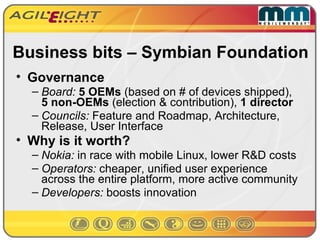 Symbian Based Mobile Software Development