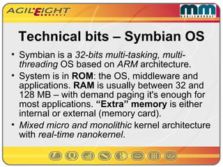 Symbian Based Mobile Software Development