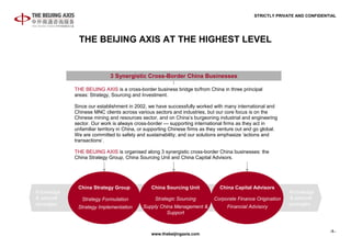 The Beijing Axis Introduction   Jan 2009