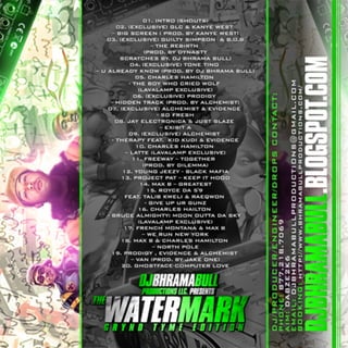 The Watermark Grynd Tyme Edition (Back)