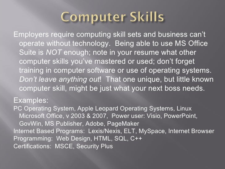 tips to getting your resume noticed in elec databases