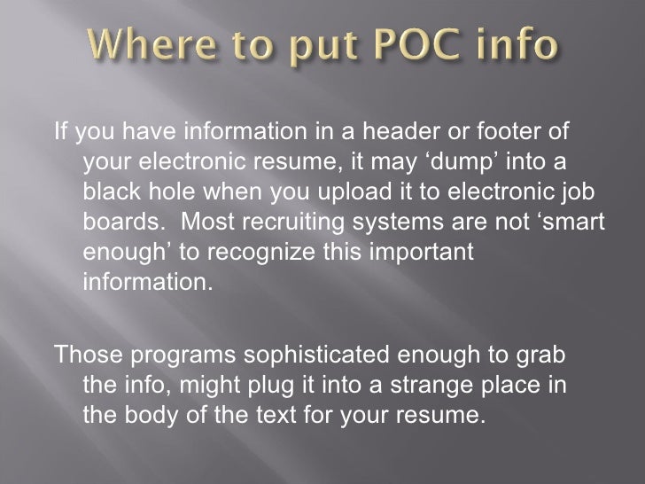 get your resume noticed