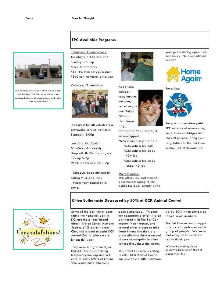 tpc august 08 newsletter tpc august 08 newsletter