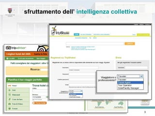 sfruttamento dell’  intelligenza collettiva 