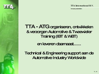 Tta Company Presentation[1]