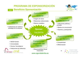 Talentia Kit Sponsorizacion