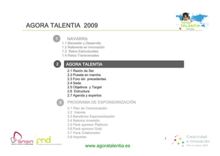 Talentia Kit Sponsorizacion