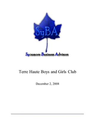 Terre Haute Boys and Girls Club
December 2, 2008
 
