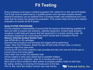 The Basics Of Respiratory Protection | PPT