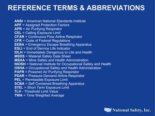The Basics Of Respiratory Protection | PPT
