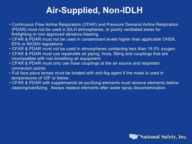 The Basics Of Respiratory Protection