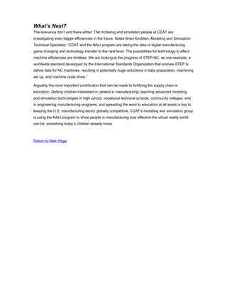 B Kindilien-The Digital Age of Manufacturing