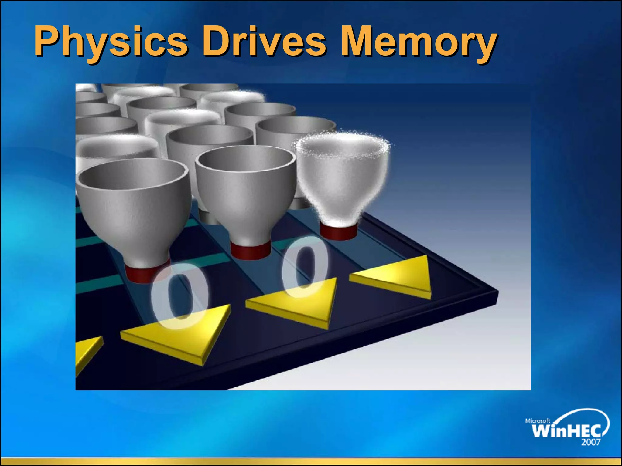 The Future Of Memory Storage by Dean Klein