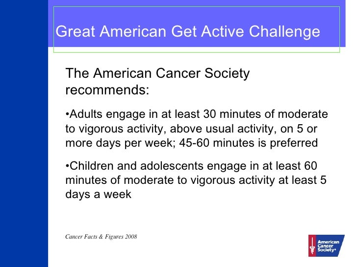 The Great American Health Challenge