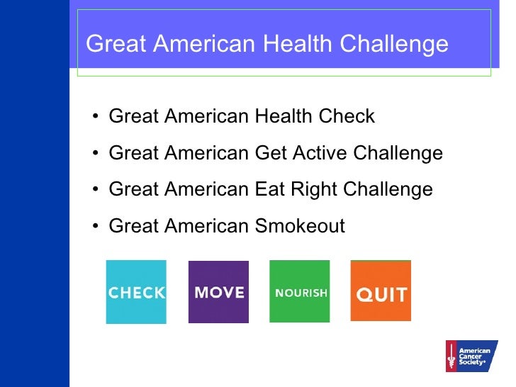 The Great American Health Challenge
