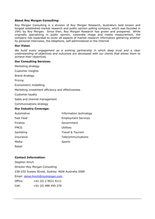 The Hidden Unemployed In Australia