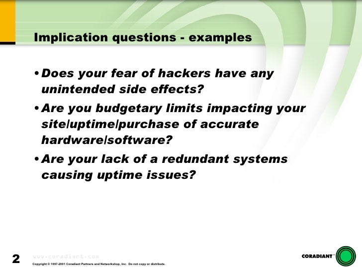 What Is An Implication Question? – AUXR