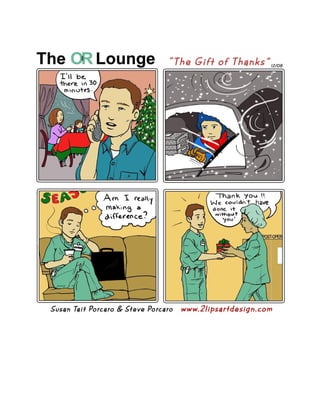 The OR Lounge Comic Strip