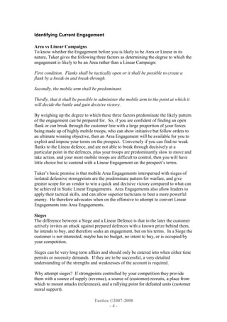 The Patternof Engagementin Sales Campaigns