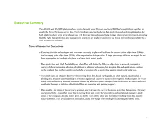 The State Of Resilience And Optimization On Ibm Power Systems