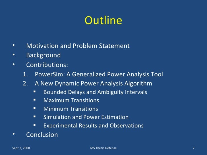 Simulation thesis