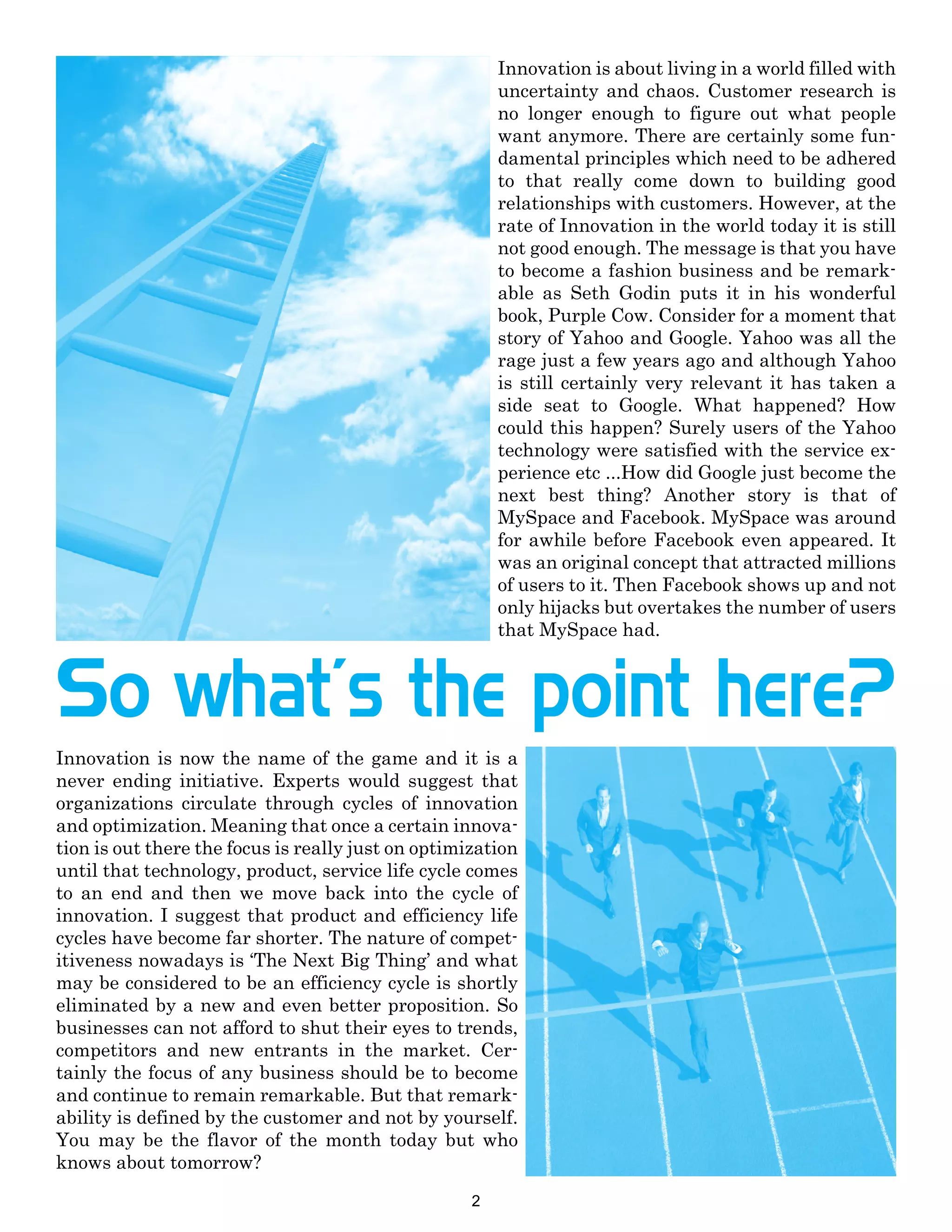 The Speed Of Innovation