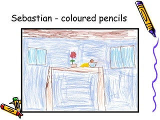 Sebastian -  coloured pencil s 