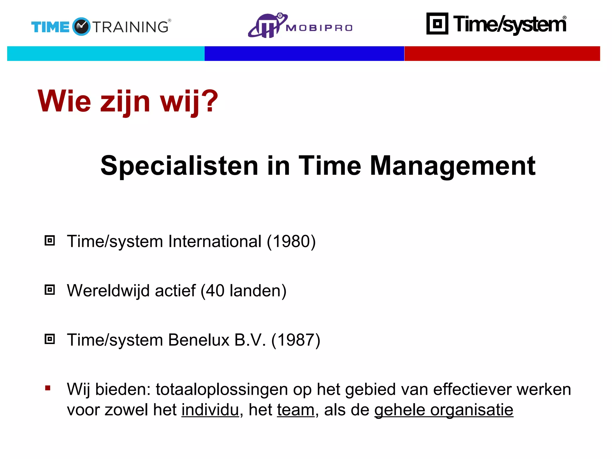 Time System Time System Mini Presentatie | PPT