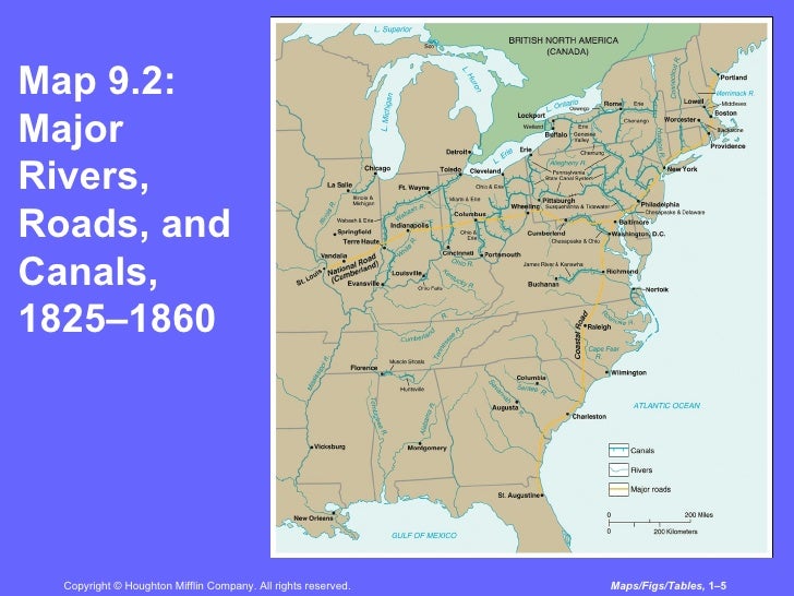Transformation Of American Society From 1815