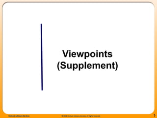 Viewpoints (Supplement) 