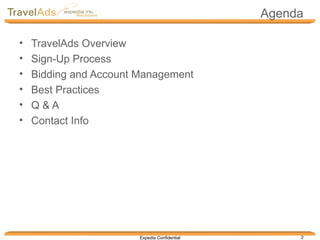 Travel Ad Overview Presentation