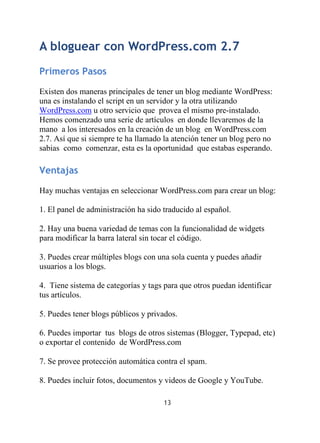 Tutorial Completo Wordpress