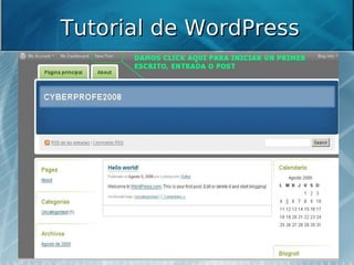Tutorial WordPress.com
